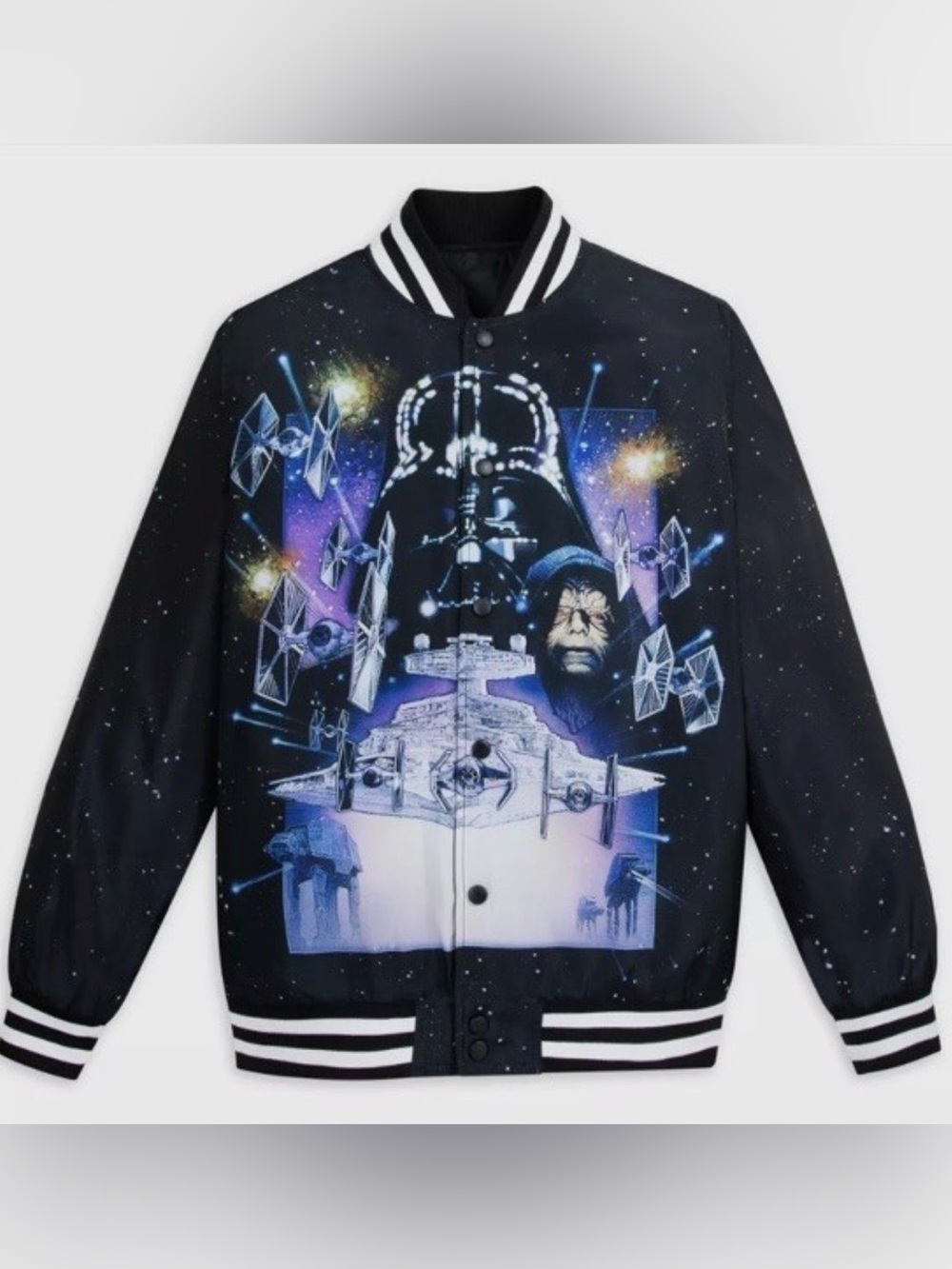 Disney 45th Anniversary Empire Strikes Back Bomber Jacket Men’s XL